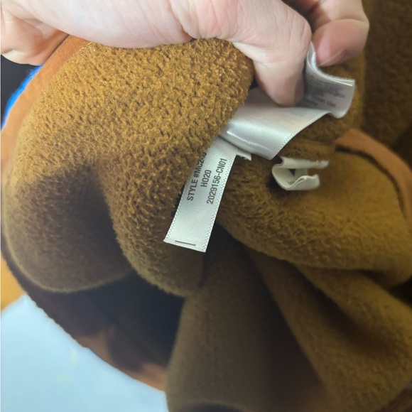 Madewell Resourced Fleece Quilted Pocket Popover Womens Size Small - Picture 6 of 6